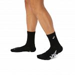 ASICS Court+ Tennis Crew Socks 1P Performance Black